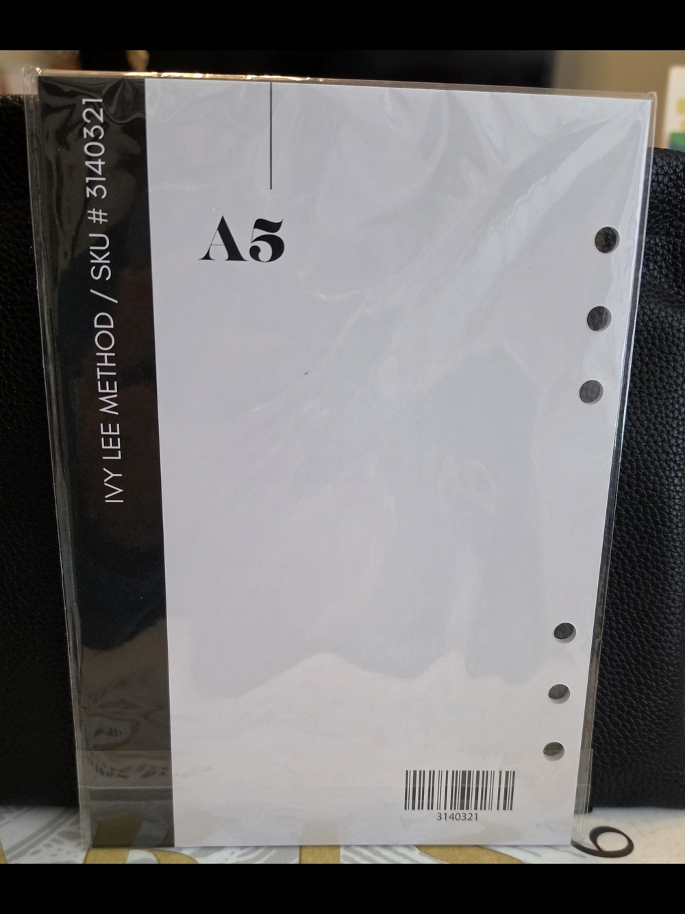 Ivy Lee Method A5 Planner Refill - White